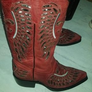 Sequin Cowboy Boots